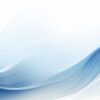 Blue abstract wave background with white background. ai generative.